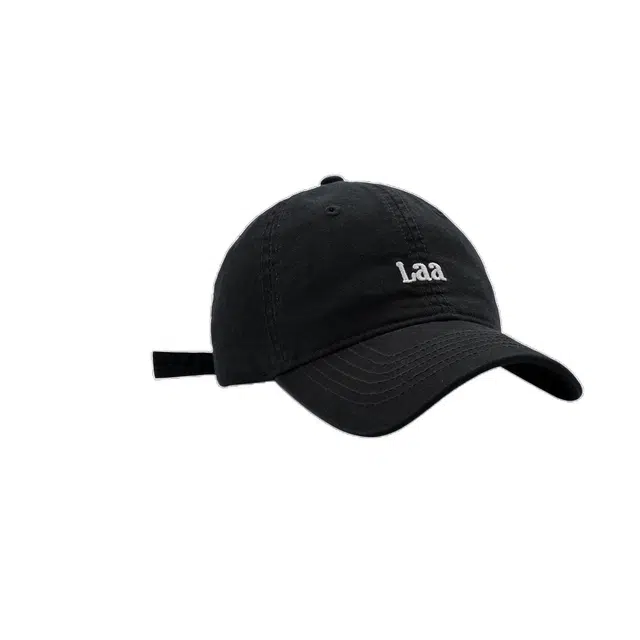 木林森 字母刺绣显脸小遮阳韩版软顶 棉 鸭舌帽 男女同款情侣款