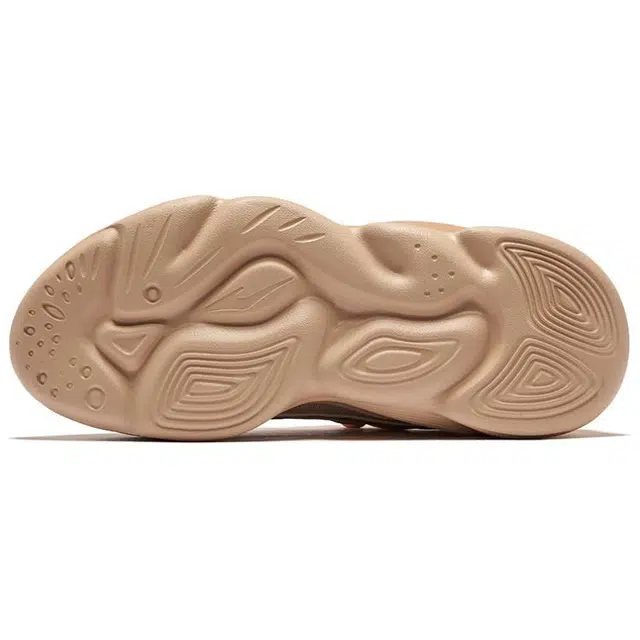 鸿星尔克 未央 秋冬版 复古潮流厚底 增高 低帮 生活休闲鞋 女款 蛋奶灰奶茶棕