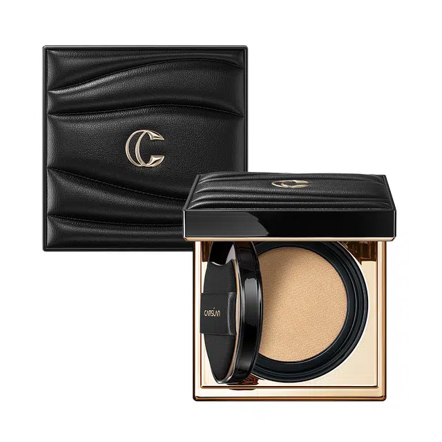 卡姿兰 黑曜无瑕皮气垫粉底霜 不脱妆保湿遮瑕自然