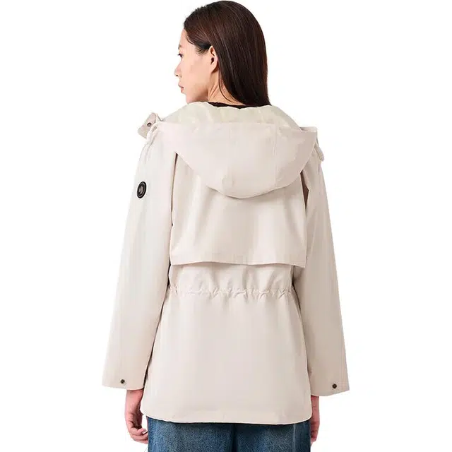 探路者 保暖登山防风户外夹克外套 男女同款 米色