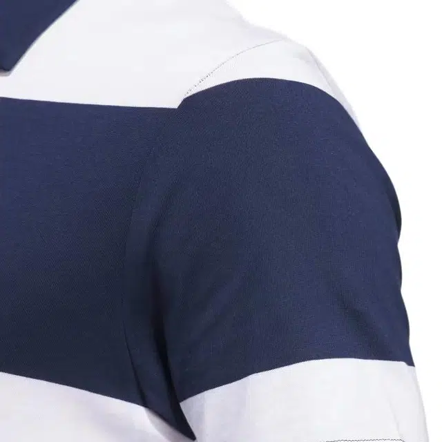 adidas Colorblock Rugby Stripe Polo Shirt Polo