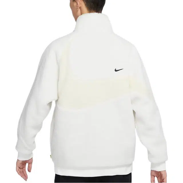 Nike Fleece Jacket White
