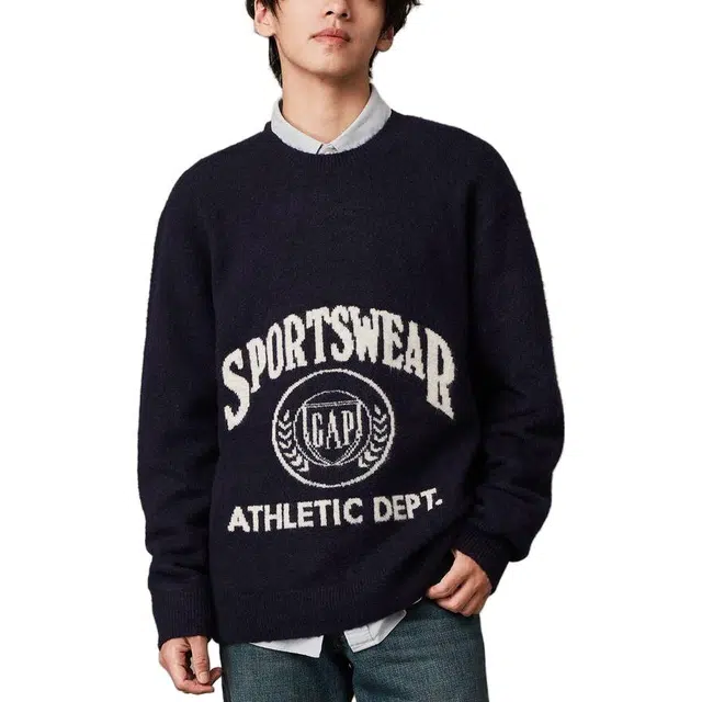GAP Embroidered Knit Sweater