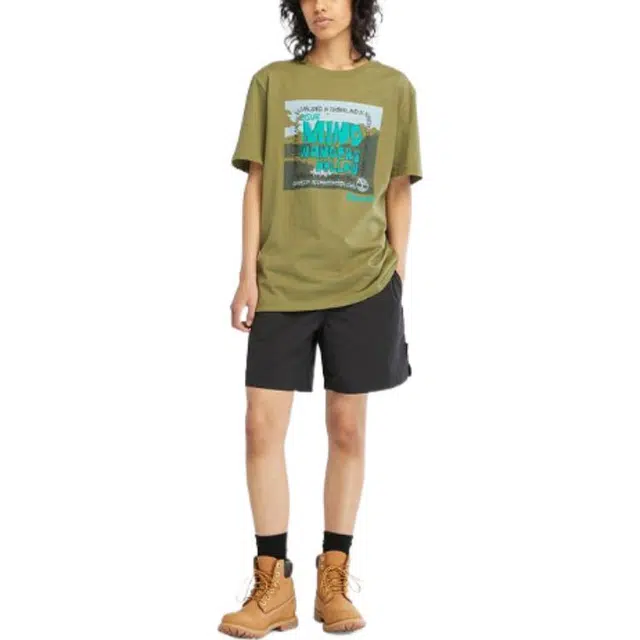 Timberland Avocado Green Tee