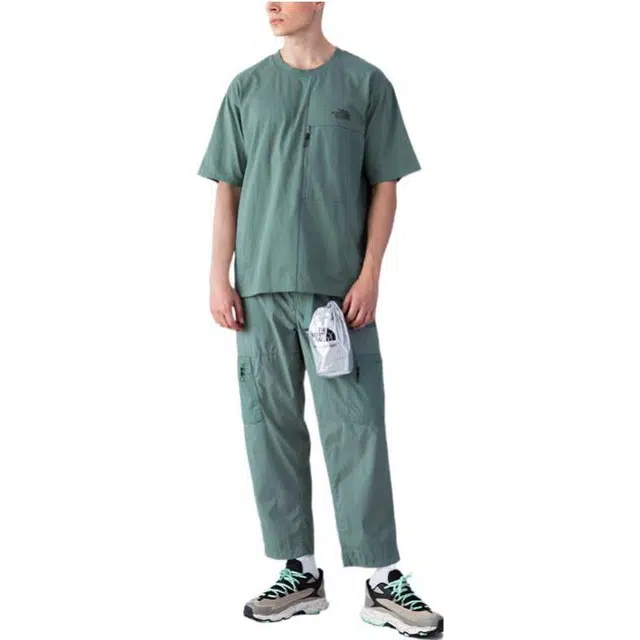 THE NORTH FACE Ss Crew Top logoT