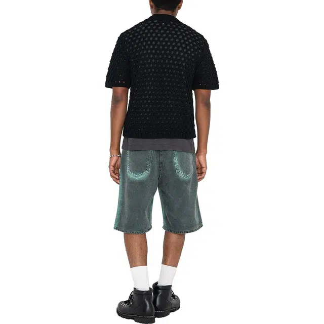 Stussy Big Mesh Polo Sweater