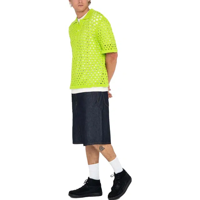 Stussy SS23 Big Mesh Polo Sweater 2023 POLO