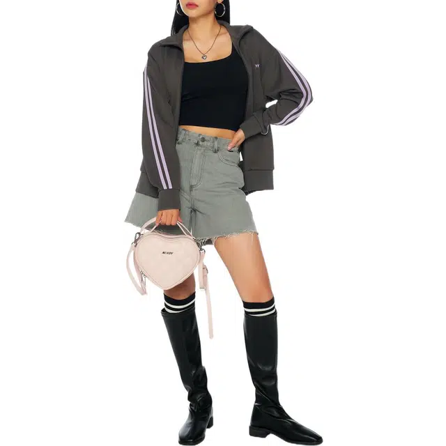 NERDY FW22 Enwai Track Top Charcoal