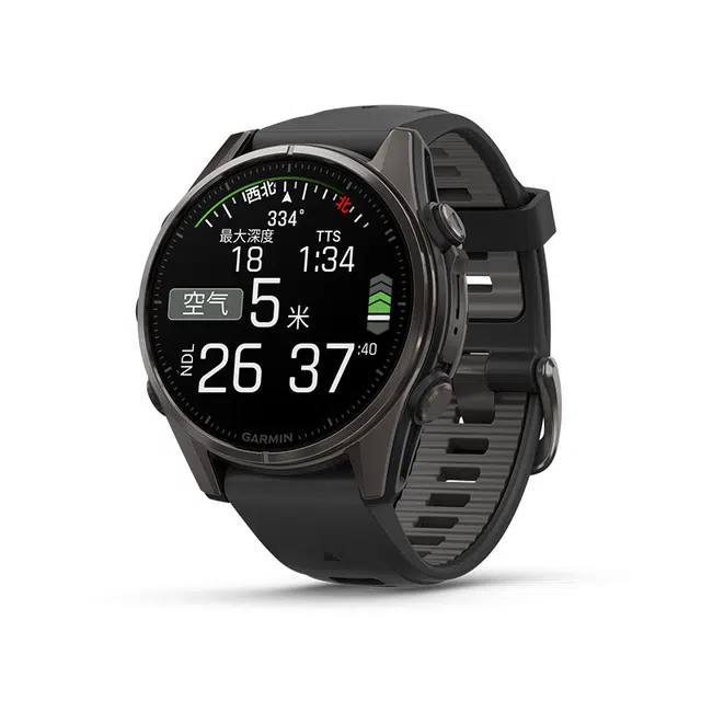 GARMIN Fenix 8 app AMOLED GPSLED