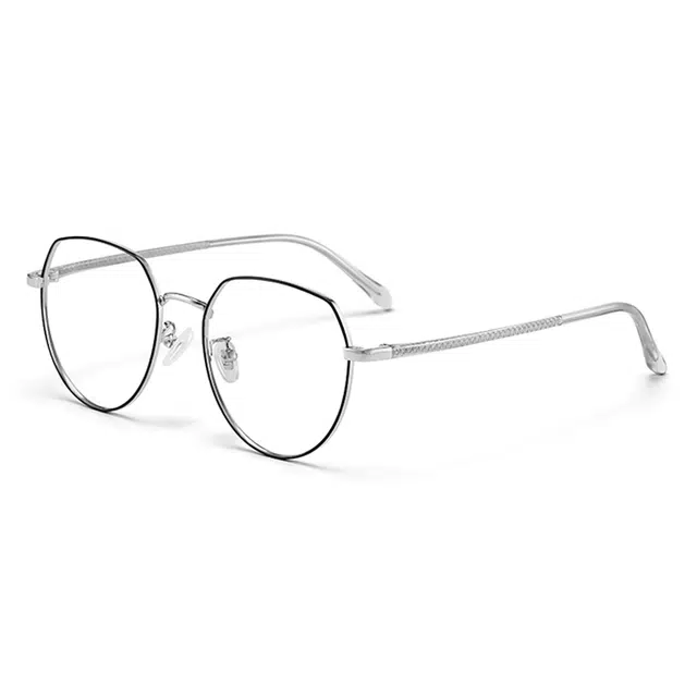 苍木优品 近视眼镜框可防蓝光平光近视镜片方圆脸专业网上配镜片 光学镜架 男女同款情侣款