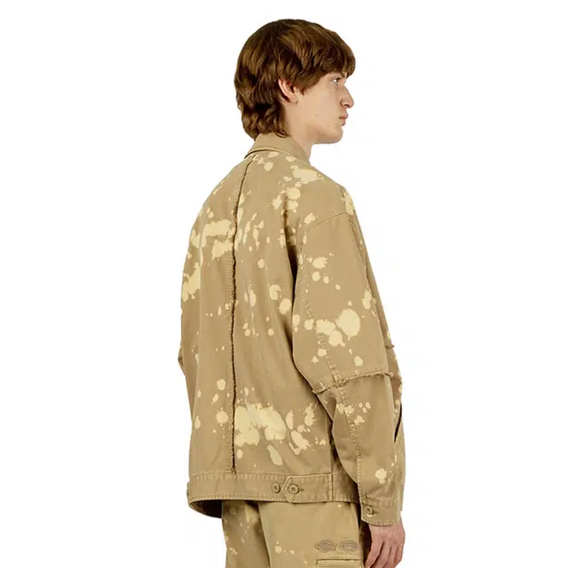 Dickies x Randomevent Paint Splatter Jacket Sand