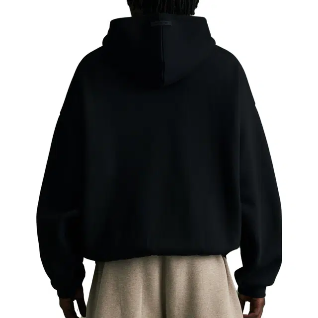 Fear of God Essentials FW23 Hoodie JET BLACK