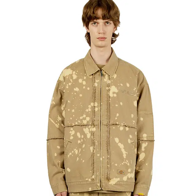 Dickies x Randomevent Paint Splatter Jacket Sand