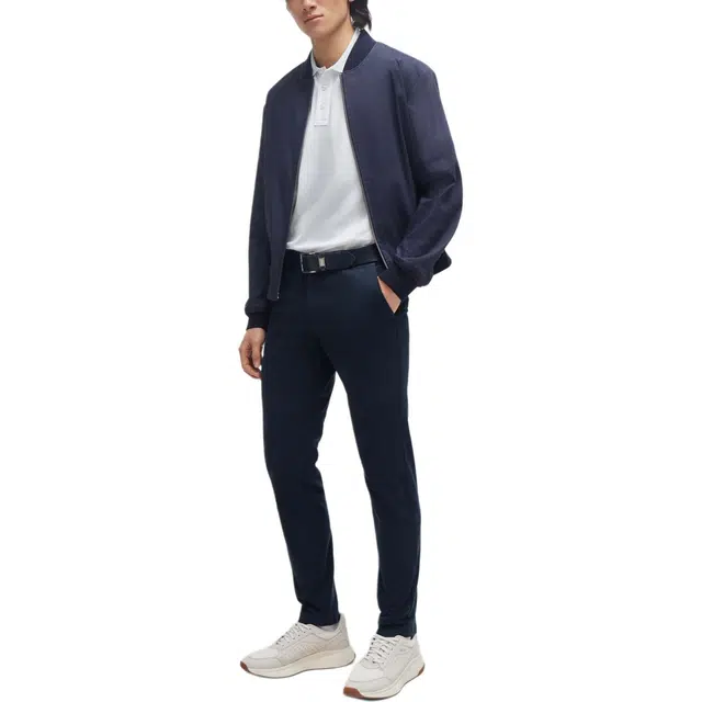 HUGO BOSS Cotton Piqu Polo Shirt With Rubber-Print Logo PoloPolo