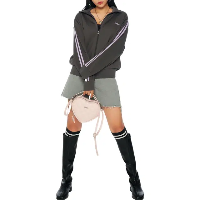 NERDY FW22 Enwai Track Top Charcoal