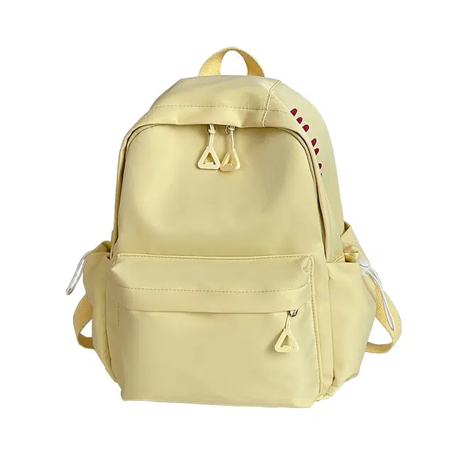 泰克森 简约百搭日系旅行设计感小众登山背包 尼龙 双肩包 常规 女款 多色