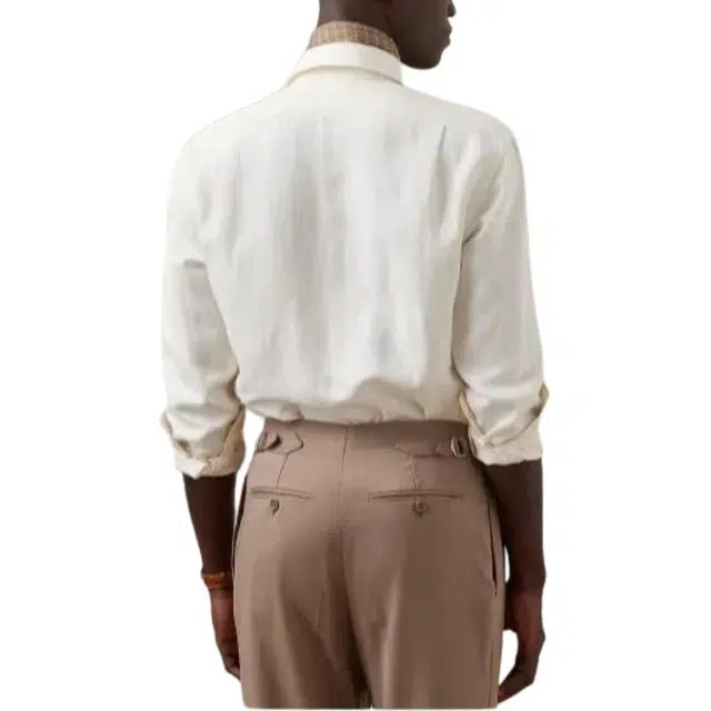 Polo Ralph Lauren Lin-Silk Canvas Shirt