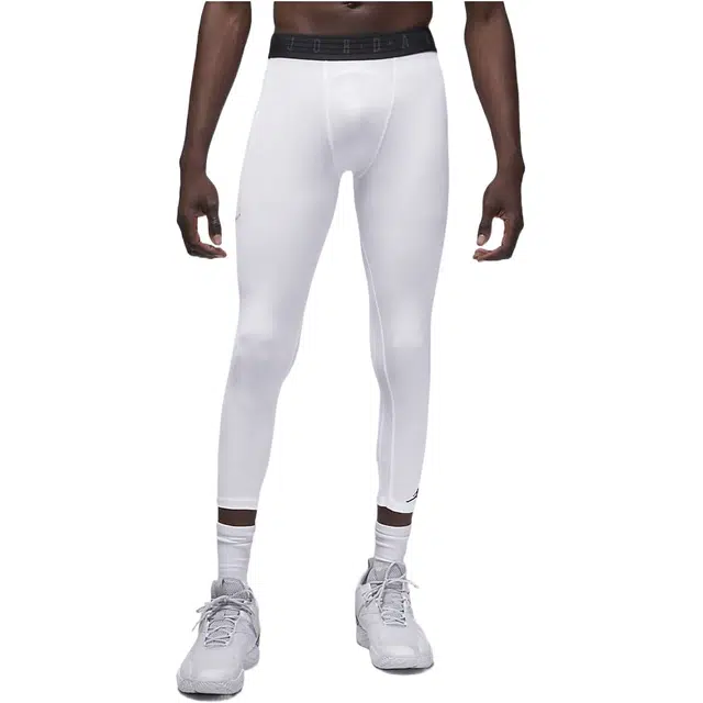 Jordan Logo Slim Fit Pants White