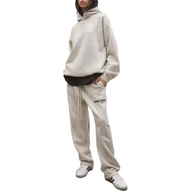 Fear of God Essentials SS22 Light Oatmeal Logo