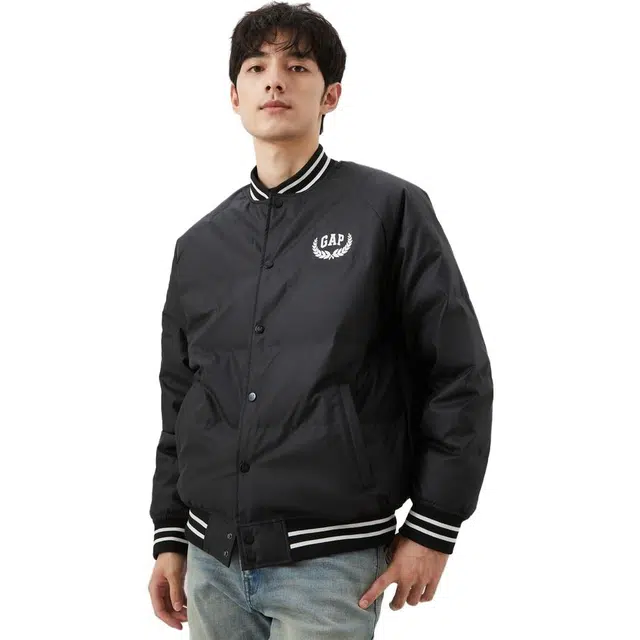 GAP FW23 Baseball Jacket Slim Fit Unisex