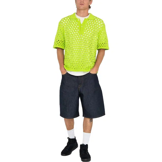 Stussy SS23 Big Mesh Polo Sweater 2023 POLO