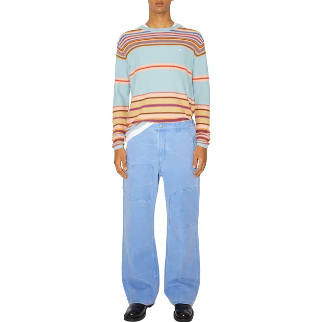 Acne Studios FW23 Patch Canvas Trousers Face