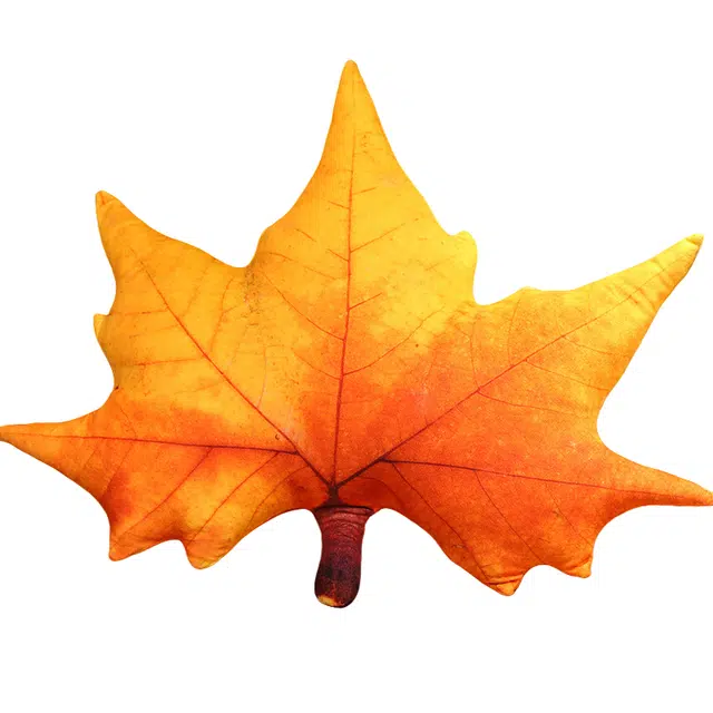 涩购 仿真树叶靠背 柔软舒适 玩偶周边