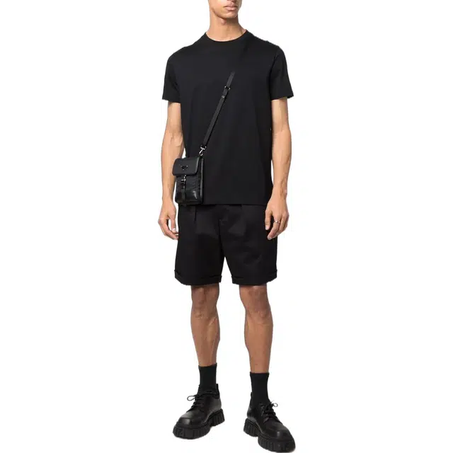 Prada Crew Neck T-Shirt Black