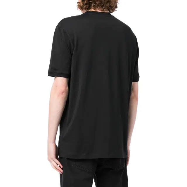 HUGO BOSS Logo Cotton T-Shirt Black