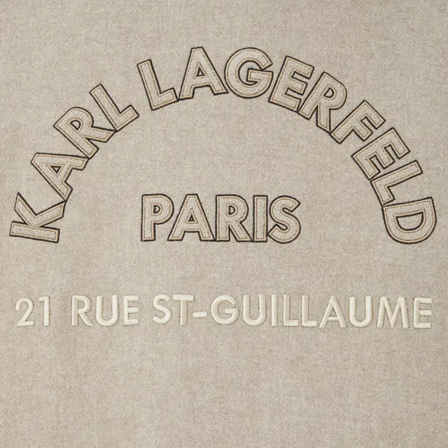 KARL LAGERFELD Colorblock Logo Jacket