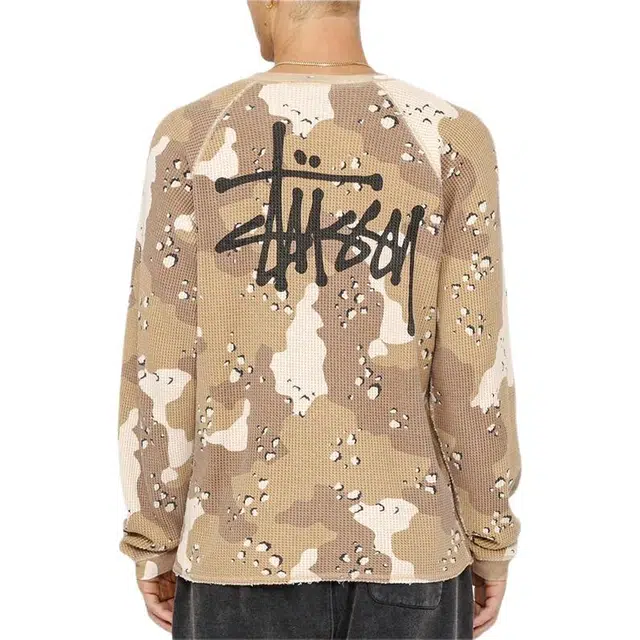 Stussy Raglan Thermal LS Crew