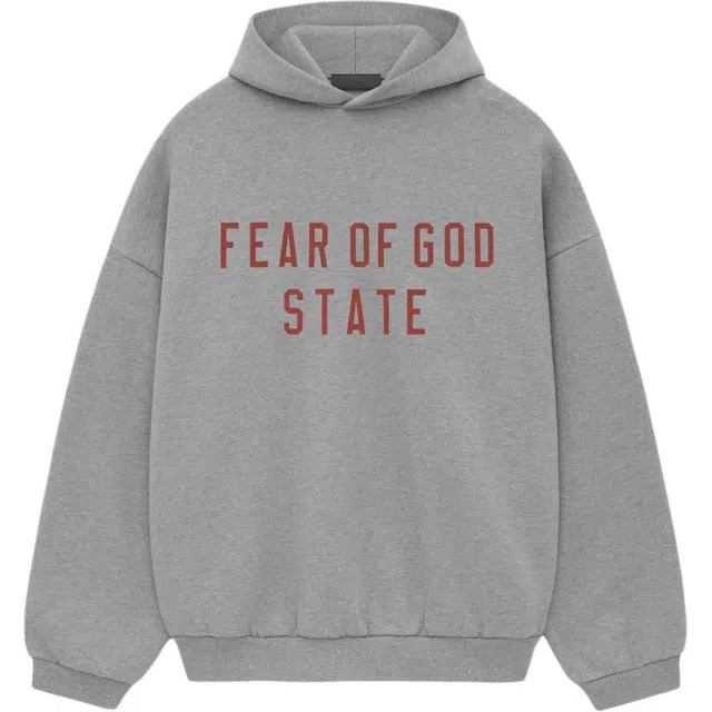 Fear of God Essentials Fall24 BACK TO SCHOOL Fleece Hoodie DARK HEATHER