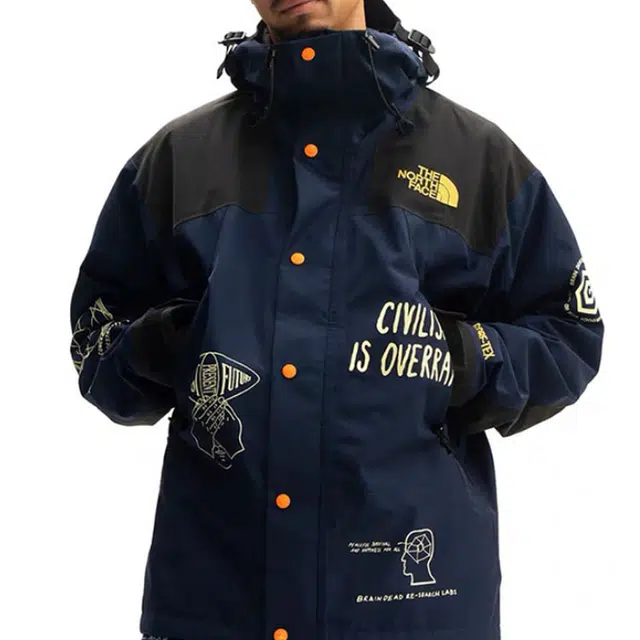 THE NORTH FACE x Brain Dead Printed Mountain Jacket