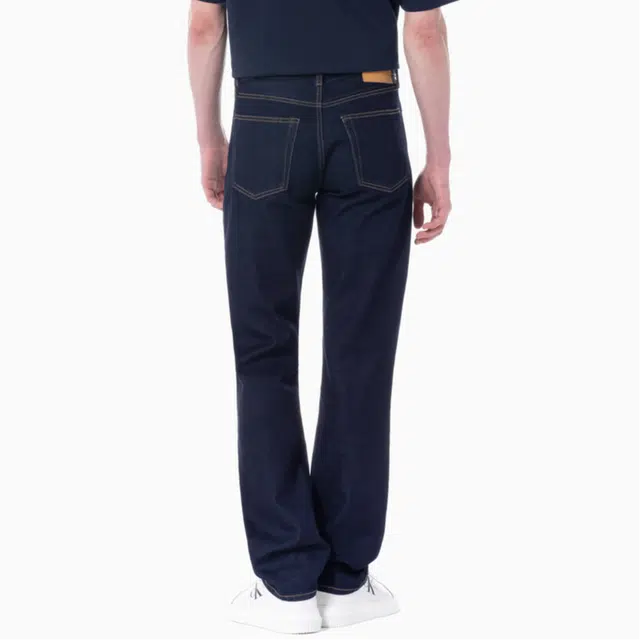 Calvin Klein Jeans Straight Leg Denim Deep Blue