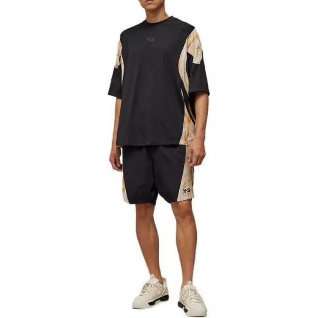 Y-3 Rust Dye Ss Tee Logo T