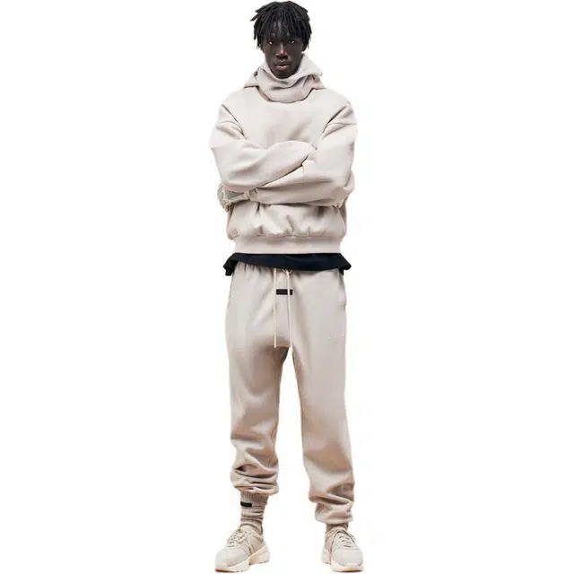 Fear of God Essentials FW23 weatpant Silver Cloud