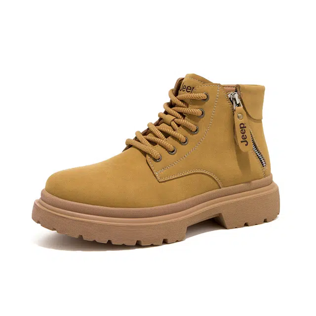 Jeep Martin Boots Tan