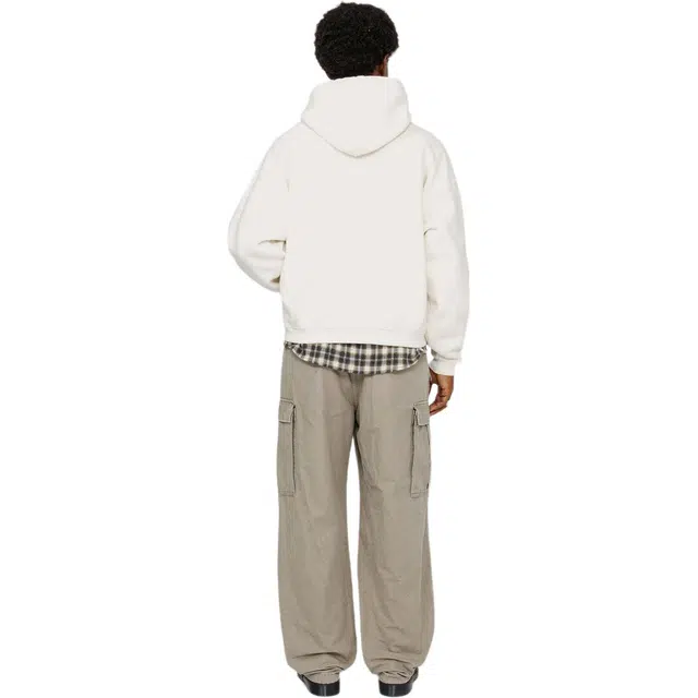 Stussy FW24 SATIN PATCH OVERSIZED HOODIE logo