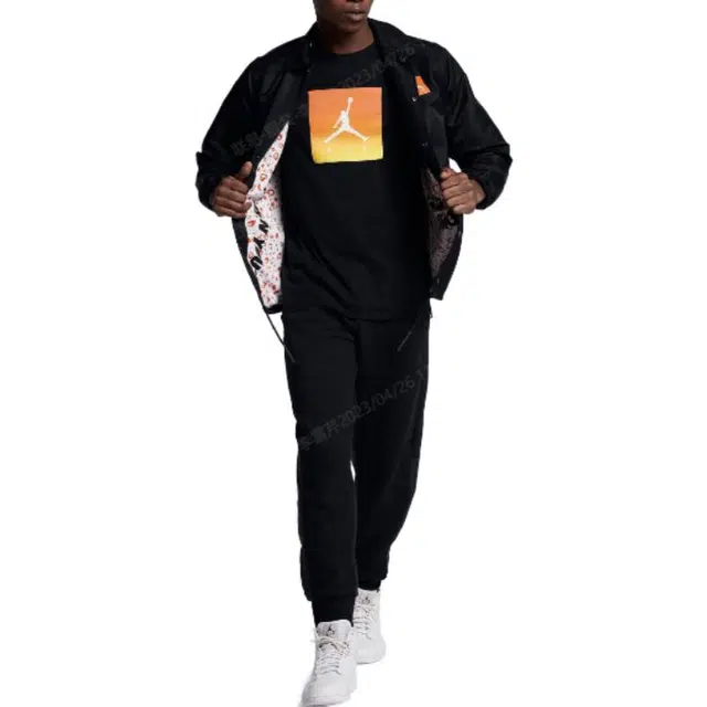 Jordan Coaches Jacket Black