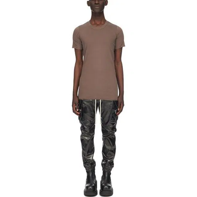 Rick Owens Crew Neck Tee Dust Gray