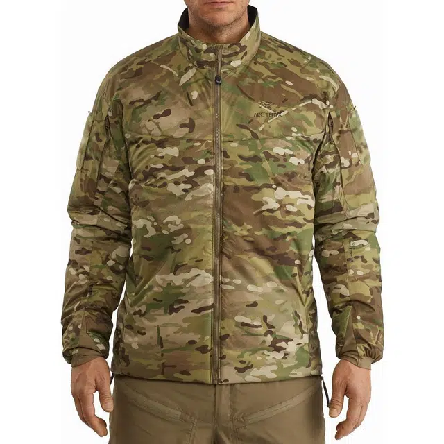 Arcteryx Camo Zip Jacket