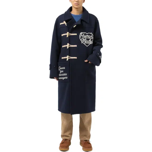HUMAN MADE FW22 Duffle Coat Logo