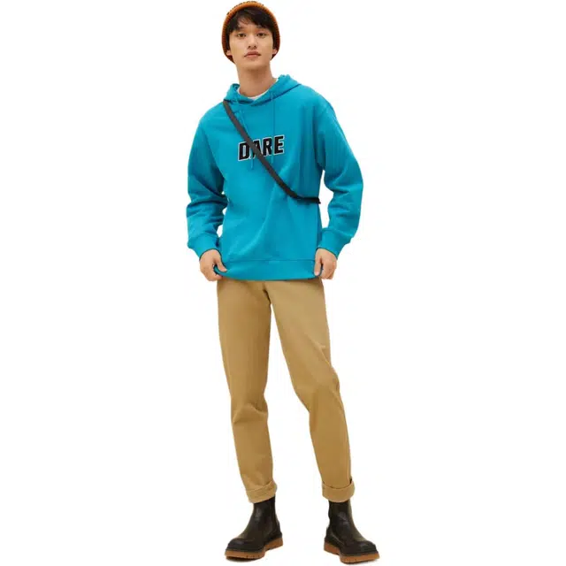 森马 连帽舒适套头长袖卫衣 男款