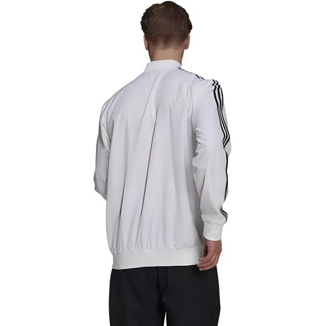 adidas Logo Woven Jacket White