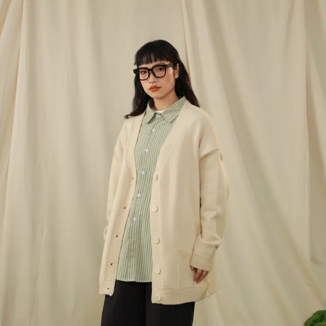 BRUMAIRE V-Neck Cardigan