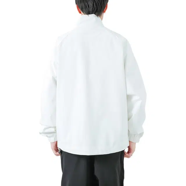 【dme】 美式复古立领纯色宽松百搭防风夹克外套 男女同款