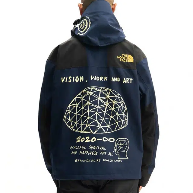 THE NORTH FACE x Brain Dead Printed Mountain Jacket