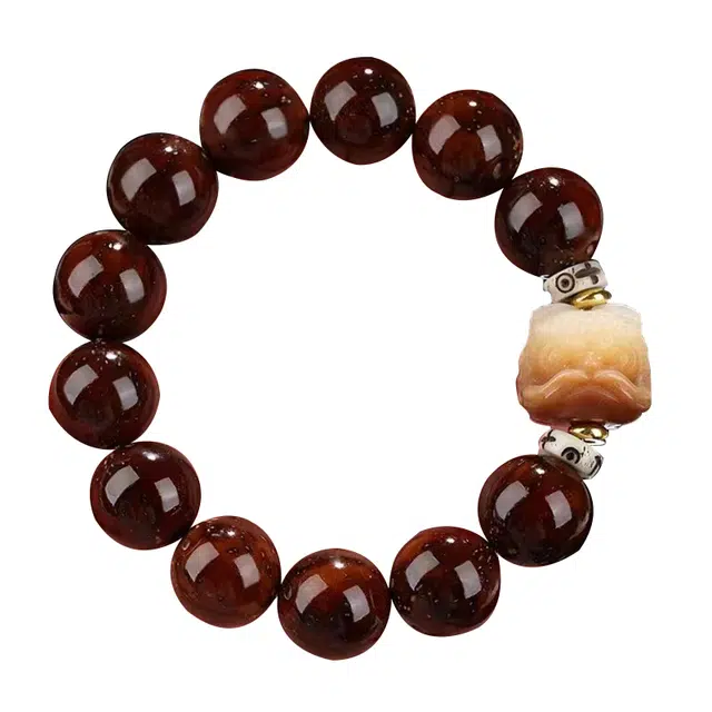 钵提 黑神话 风化醒狮招财 宫廷首选 紫金鼠菩提子/菩提籽 手串 男女同款情侣款