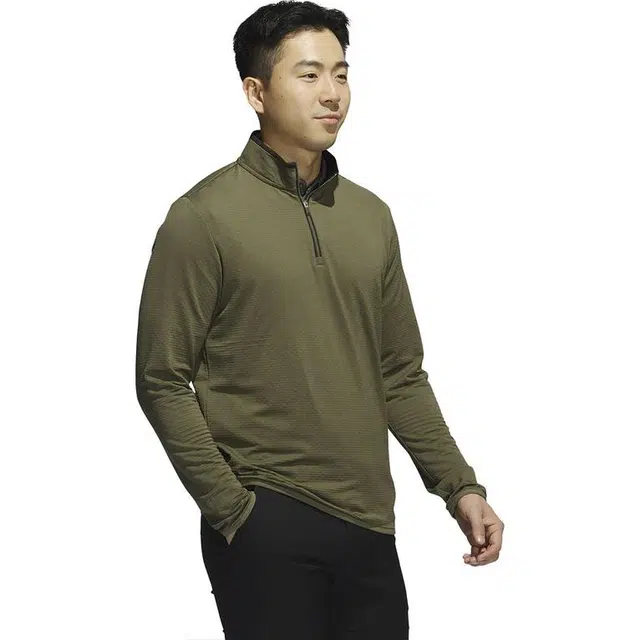 adidas Lightweight Cold.Rdy Quarter-Zip Sweatshirt Logo