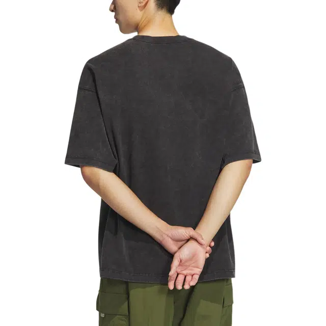 adidas originals WASHED SHORT SLEEVE T-SHIRT logoT